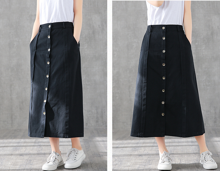 Casual Cotton loose fitting Women's Skirts DZA2006133