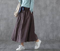 Casual Cotton loose fitting Women's Skirts DZA2006131