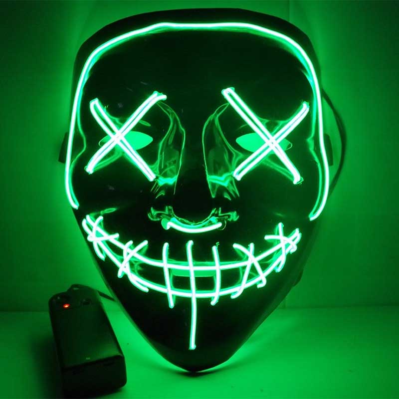 Halloween-LED-Maske