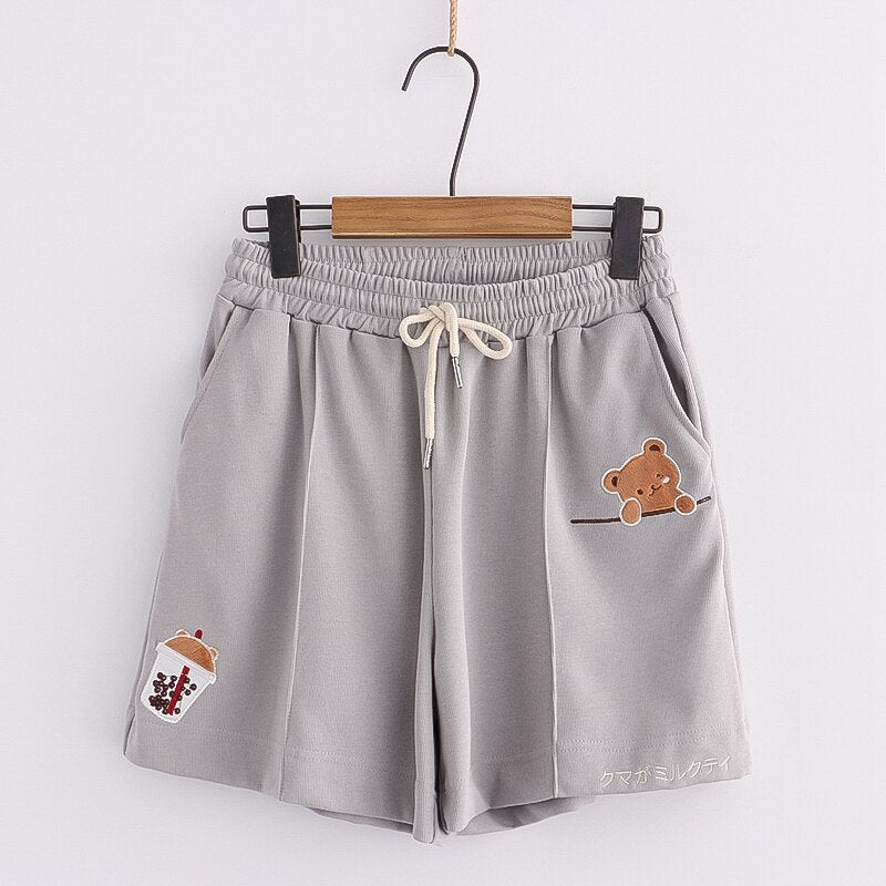 Süße Kawaii Bär Shorts