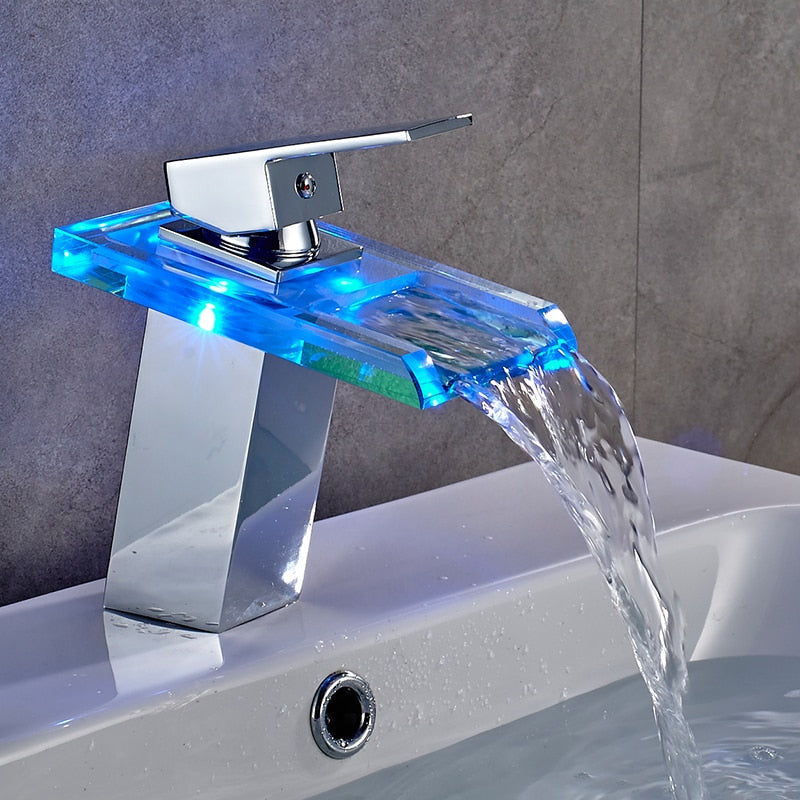 ArtZ® LED-Wasserfall-Badezimmerarmatur