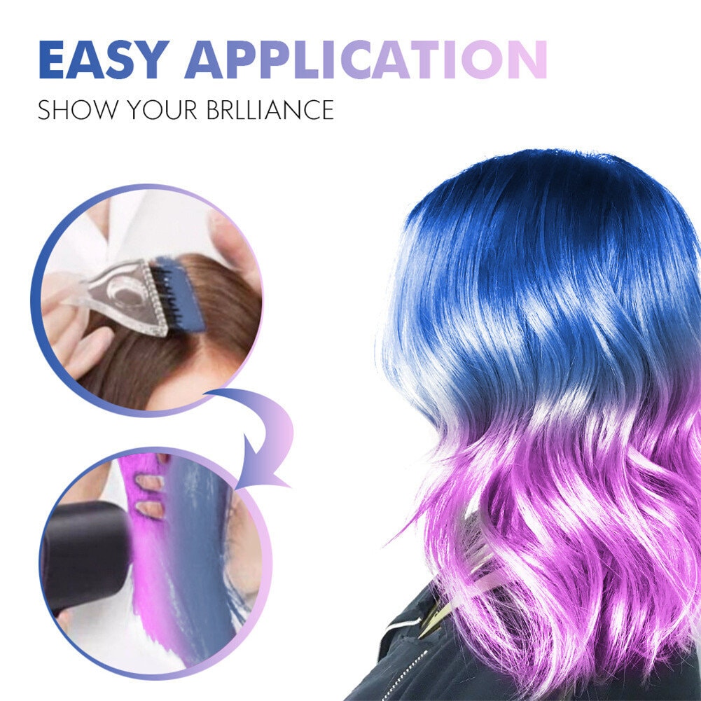 Tinte para el cabello que cambia de color con detección térmica 【Promoción de último día: 50% de descuento】