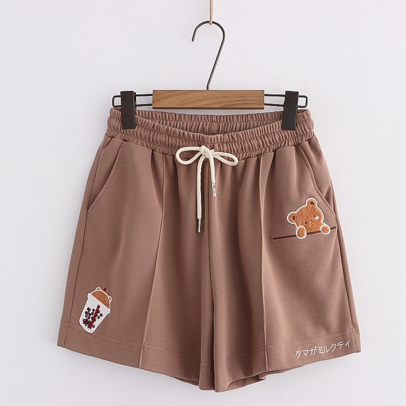 Süße Kawaii Bär Shorts