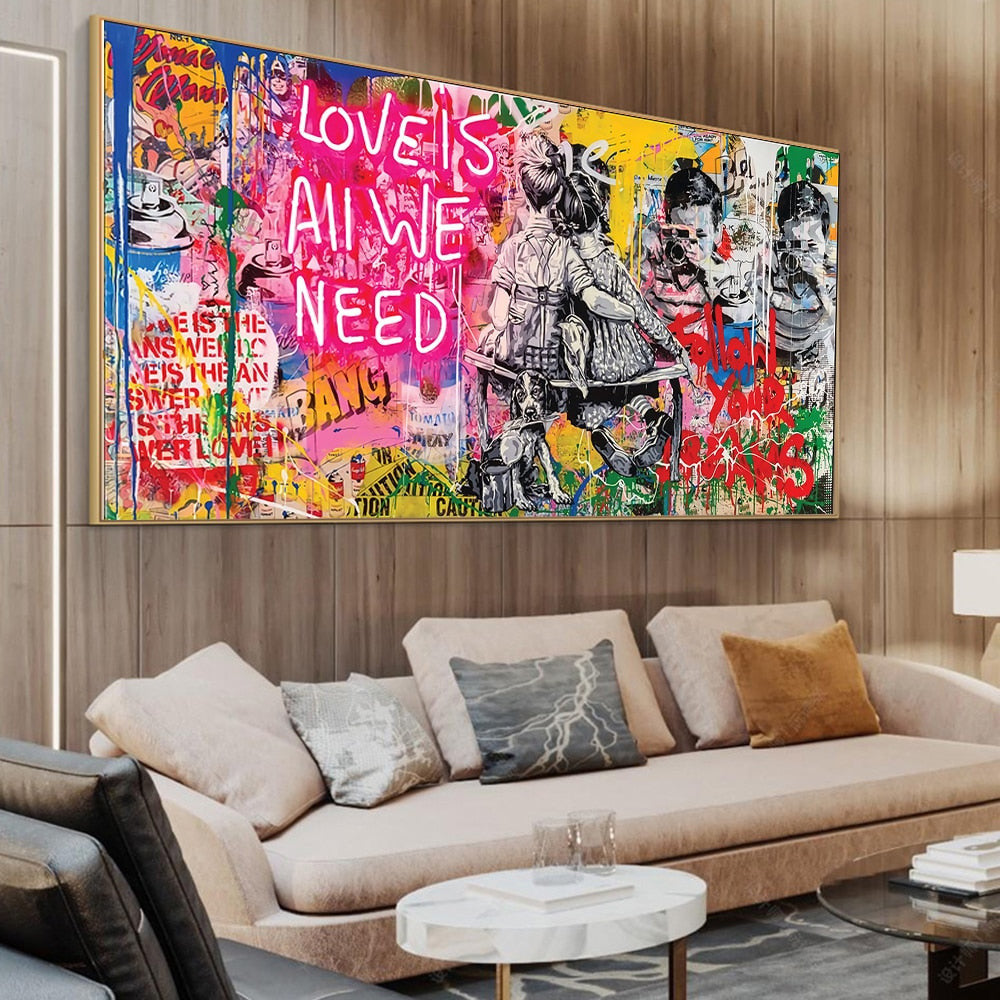 ArtZ® We Need Love Painting