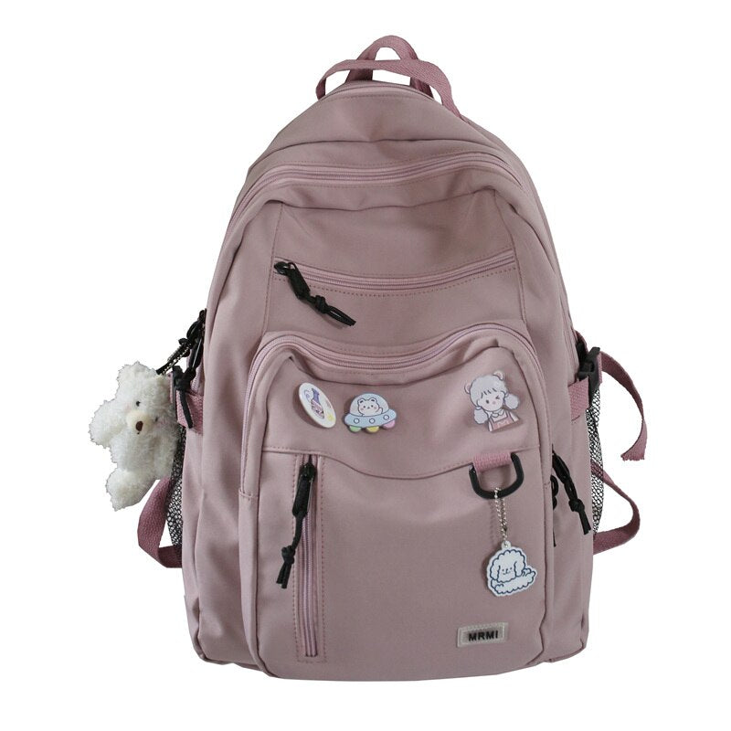 Women Backpack Cute Girls Student School Bag High Capacity