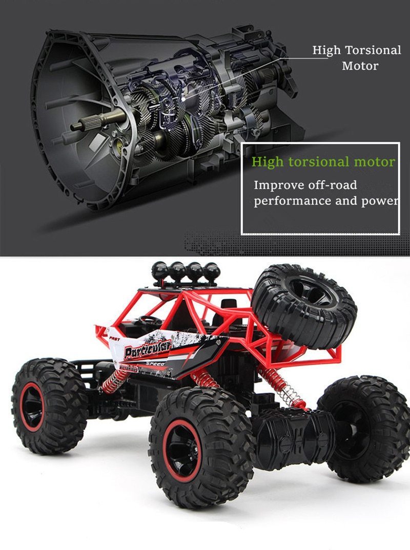 【60% OFF】XL 4WD RC Monster Truck