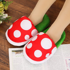 Mushroom Home Slippers