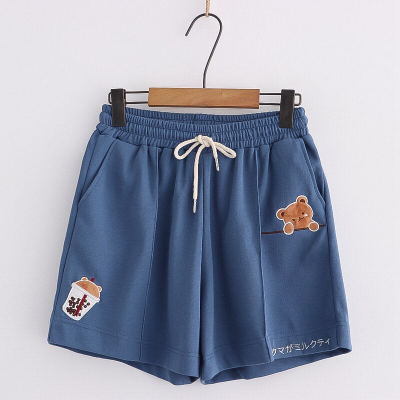 Lindos pantalones cortos de osito kawaii