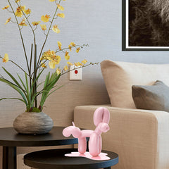 ArtZ® Balloon Dog Doing Number One Sculpture