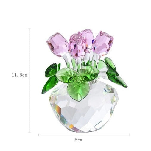 ArtZ® Crystal Rose Figur