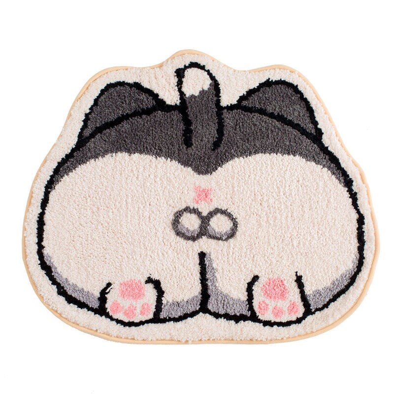 Cute Kawaii Corgi Anti-Slip Bathroom & Door Entrance Mat