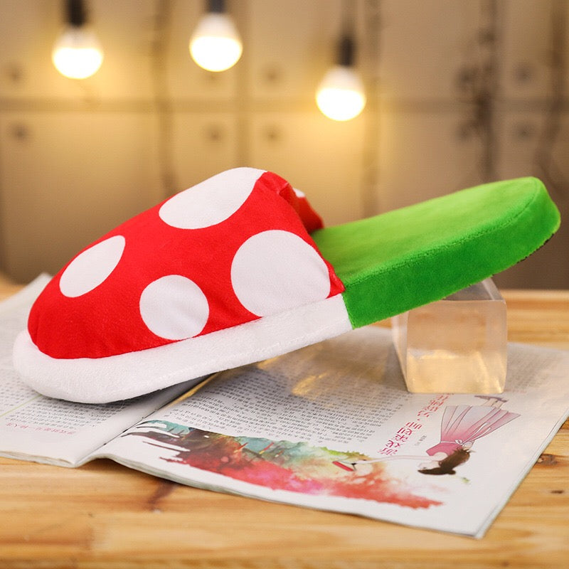 Mushroom Home Slippers