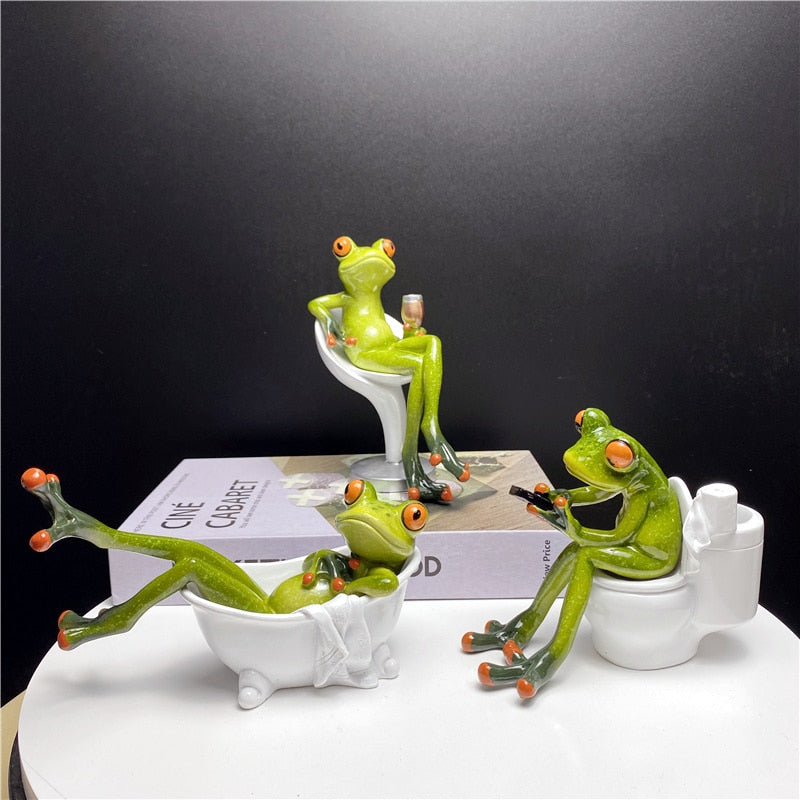 ArtZ® Most Interesting Frog In The World Sculptures