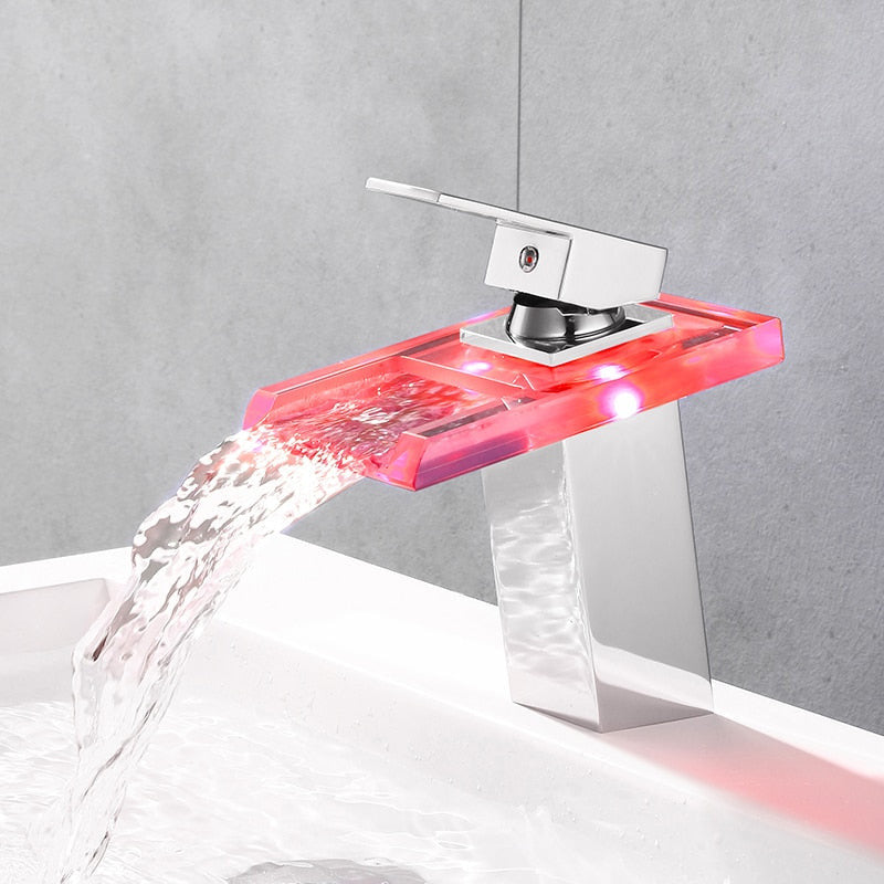 ArtZ® LED-Wasserfall-Badezimmerarmatur