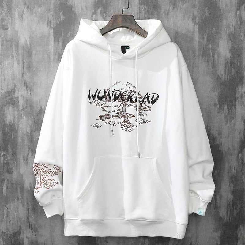 Harajuku Style Japanese Landscape Hoodie