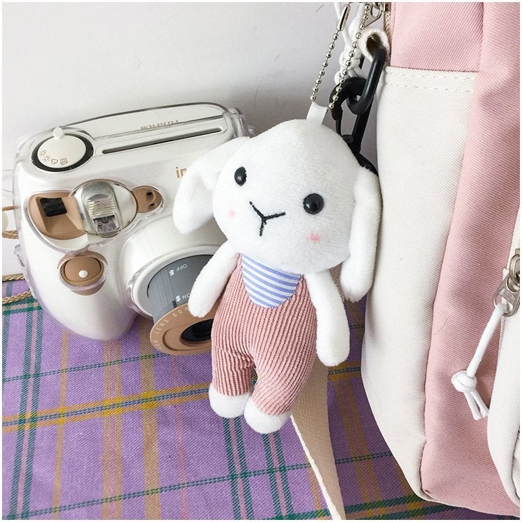 Preppy Style Small Cute Rabbit Backpack Girls Schoolbag