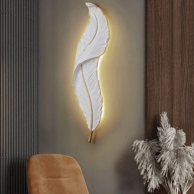 ArtZ® Nordic Feather Wandleuchte