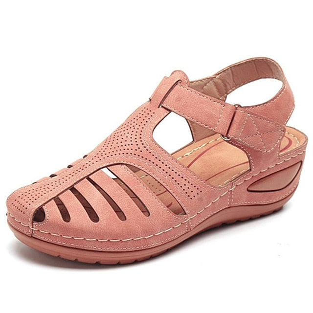 Wenkouban Women Sandals New Summer Shoes Woman Plus Size 44 Heels Sandals For Wedges Chaussure Femme Casual Gladiator Platform Shoes Talon