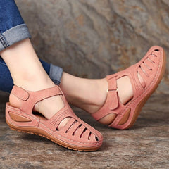 Wenkouban Women Sandals New Summer Shoes Woman Plus Size 44 Heels Sandals For Wedges Chaussure Femme Casual Gladiator Platform Shoes Talon