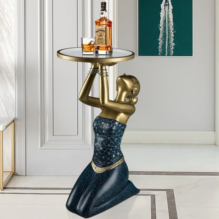 ArtZ® Woman Sculpture Tabletttisch