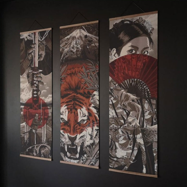 ArtZ® Corazón De Un Guerrero Samurai Pinturas