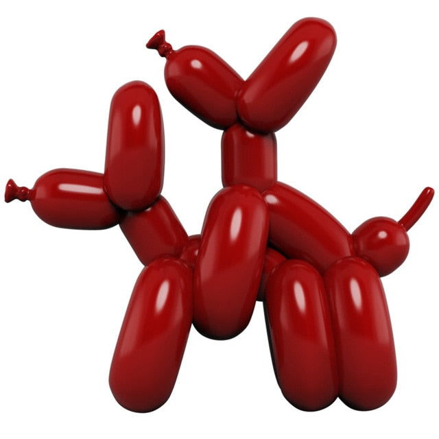 ArtZ® Balloon Dog Getting Busy Skulptur