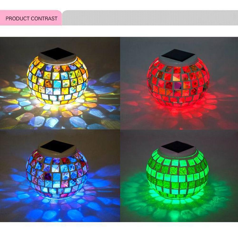 Mosaic LED Garden Light