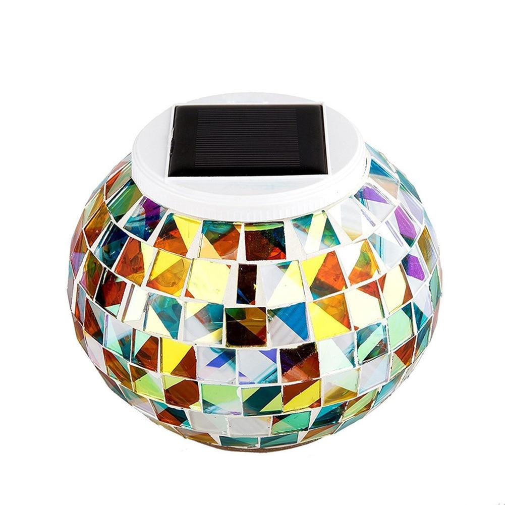 Mosaic LED Garden Light