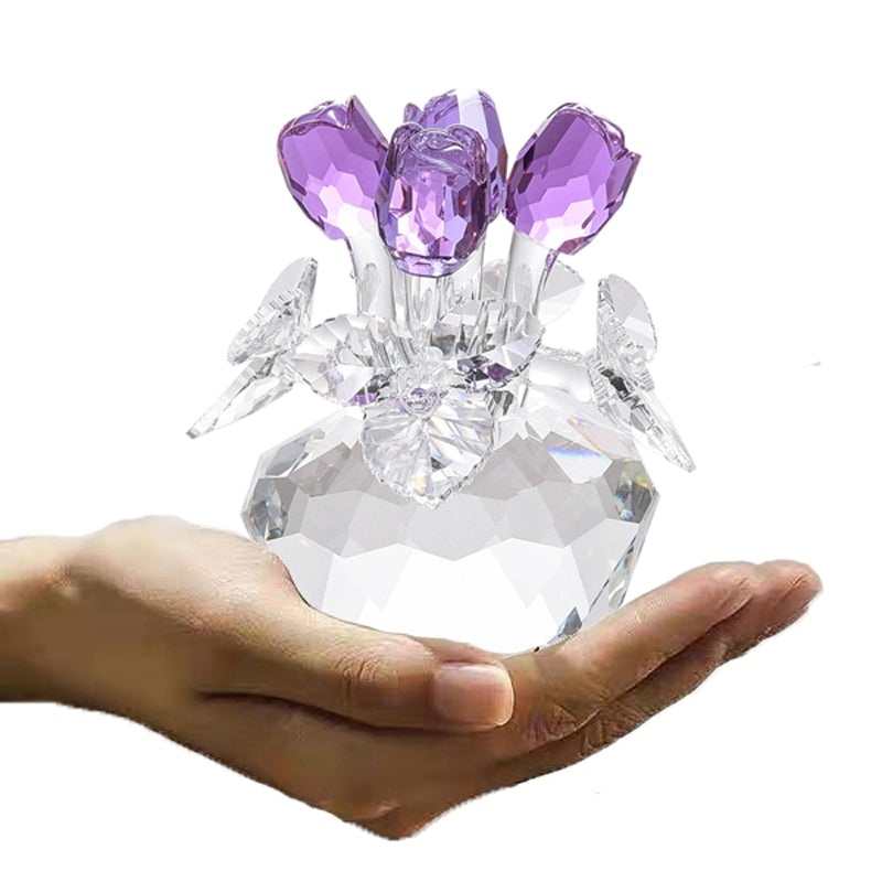 ArtZ® Crystal Rose Figur