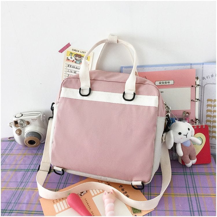 Preppy Style Small Cute Rabbit Backpack Girls Schoolbag