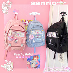 Cinnamoroll My Melody Kuromi inspirierter Rucksack