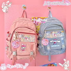 Cinnamoroll My Melody Kuromi inspirierter Rucksack