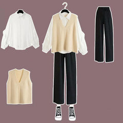 Classic Outfit Ulzzang Style 3 PCs Set