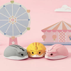 Cute Kawaii Wireless Hamster Mouse