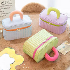 Kawaii Aesthetics Large Capacity Colour Cosmetic Bag