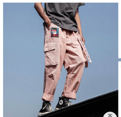 Pantalones Harajuku para hombre ropa de calle