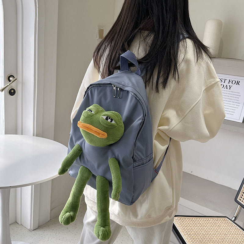 Funny Ugly Moe Cute Student Backpack