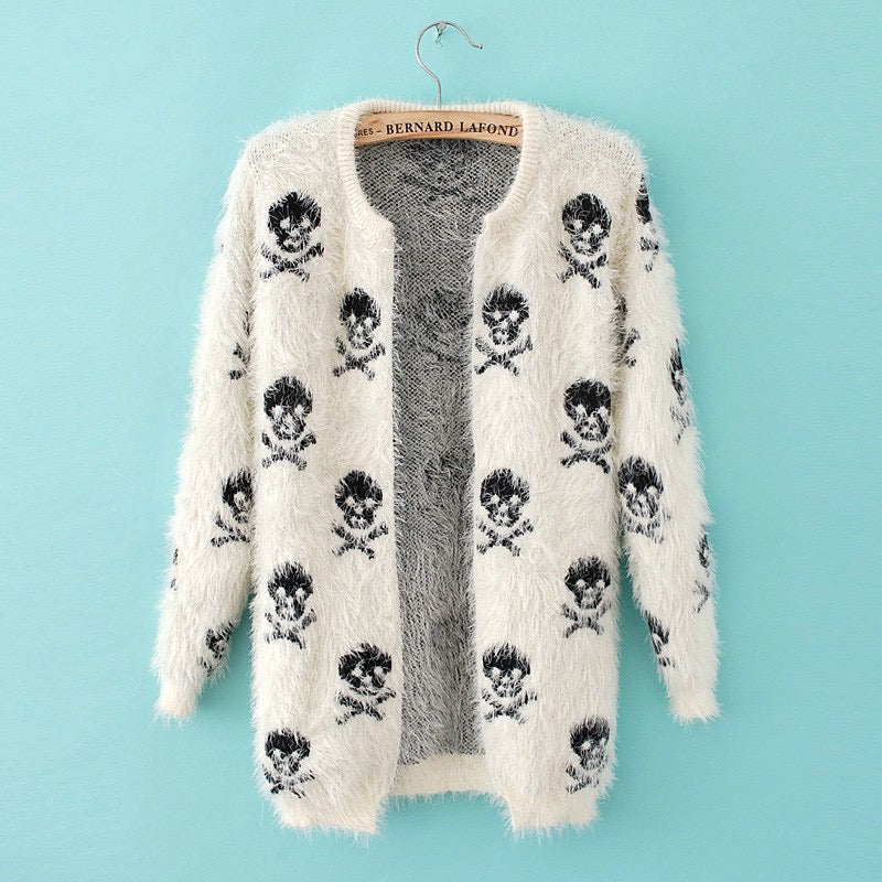 Women's Cool Skull Cardigan