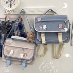 Preppy style JK Cute Student Bag