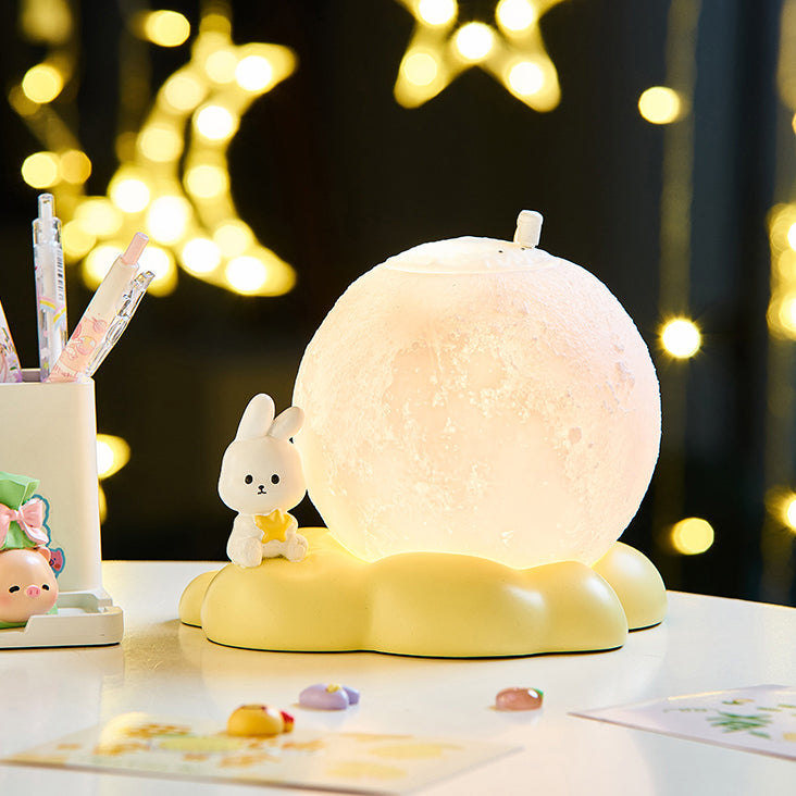 Humidificateur de lampe de lune de lapin