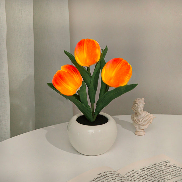 Tulpen-Tischlampe