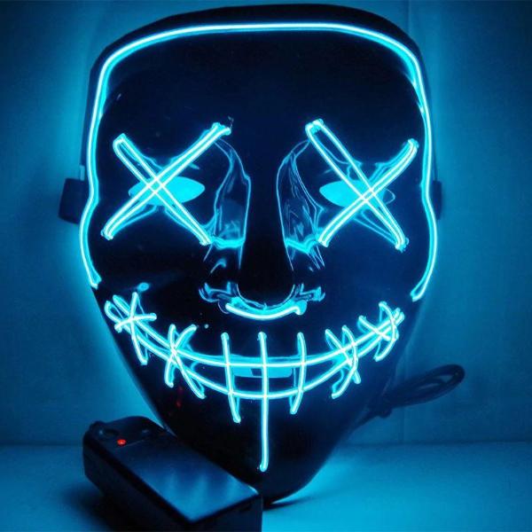 Halloween-LED-Maske