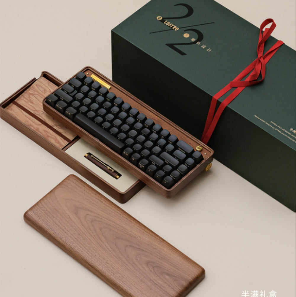 Lofree Half-full Mechanical Keyboard With Gift Box