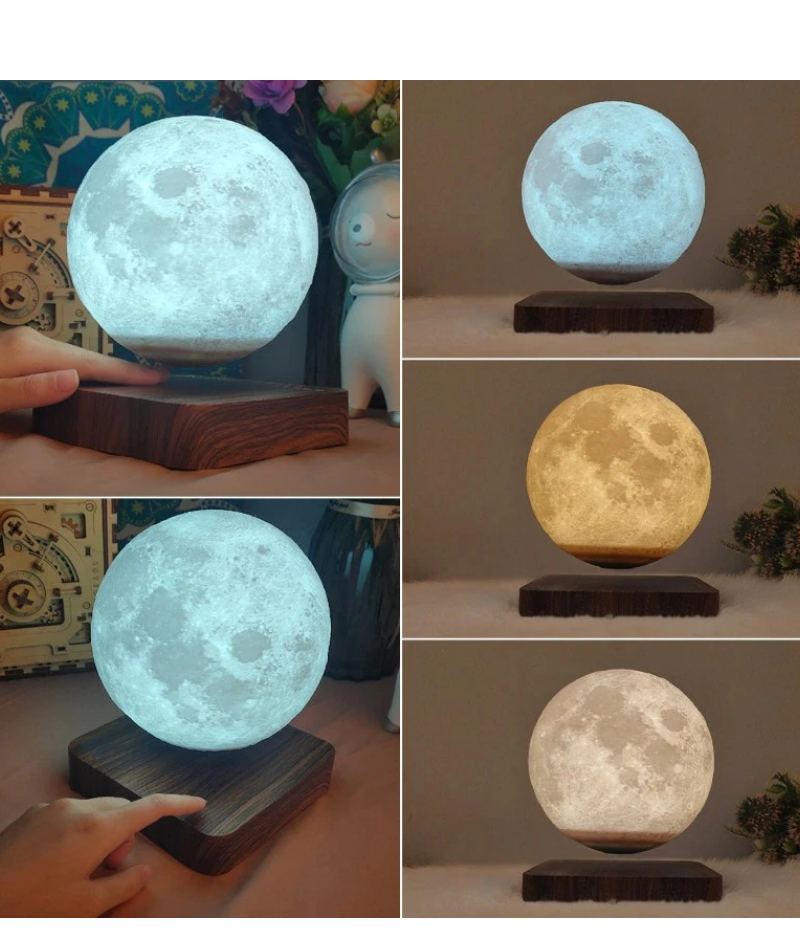 Levitating Moon Lamp