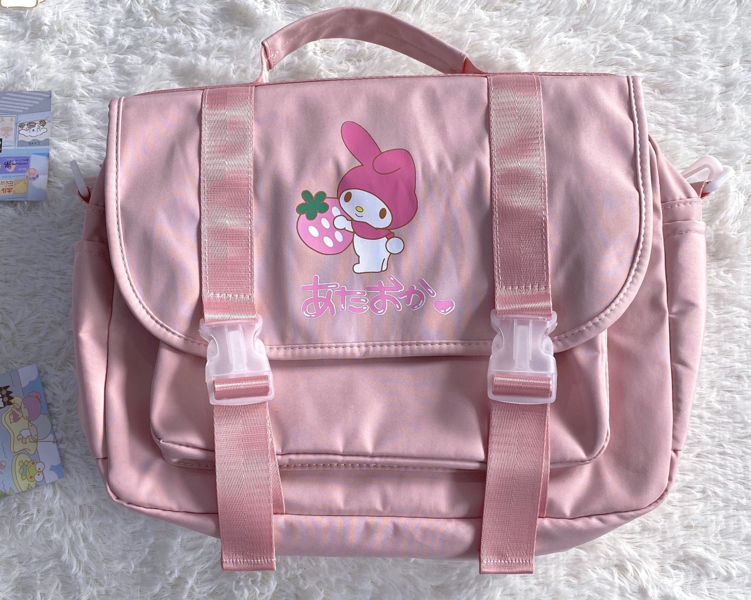 Kawaii Kuromi School Backpack Satchel Messenger Bag Gift