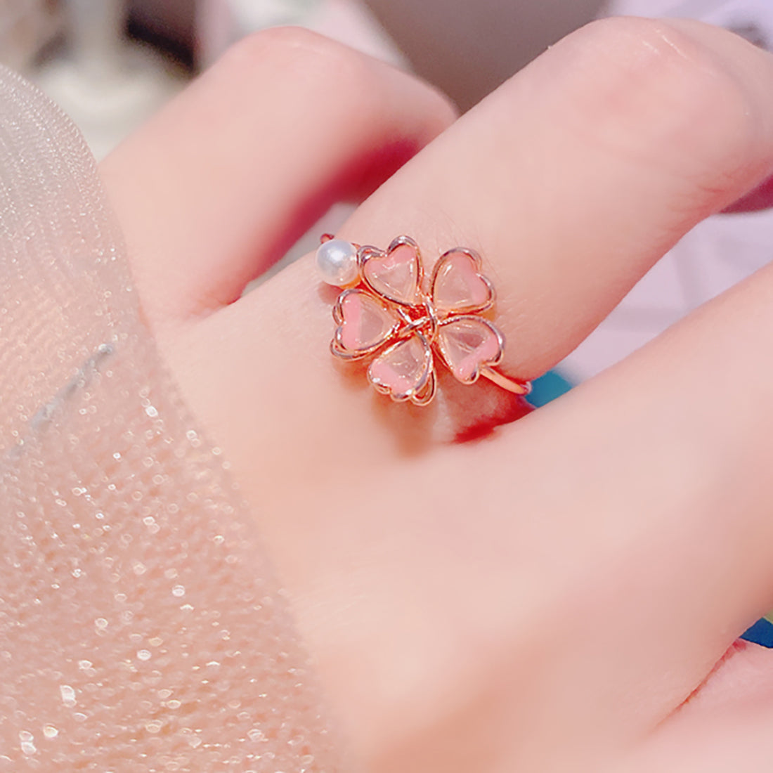 Lindo anillo de sakura