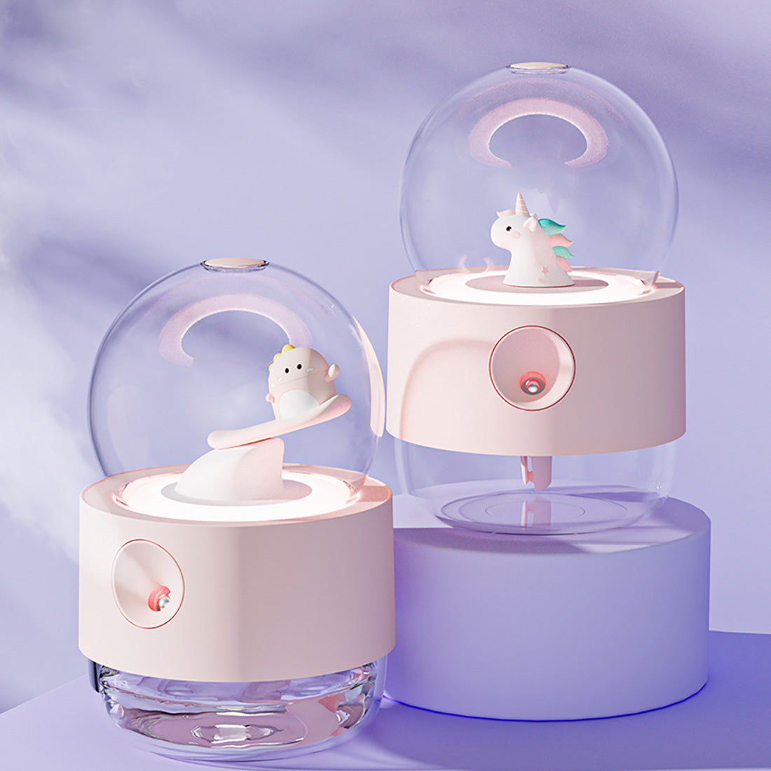 Humidificateur animal mignon et veilleuse