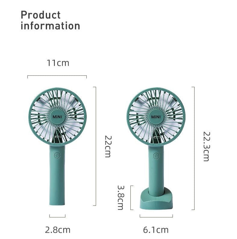 Mini ventilador portátil para ventilador de mano