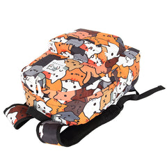 Cute Pastel Cat All-Over Painting Backpack