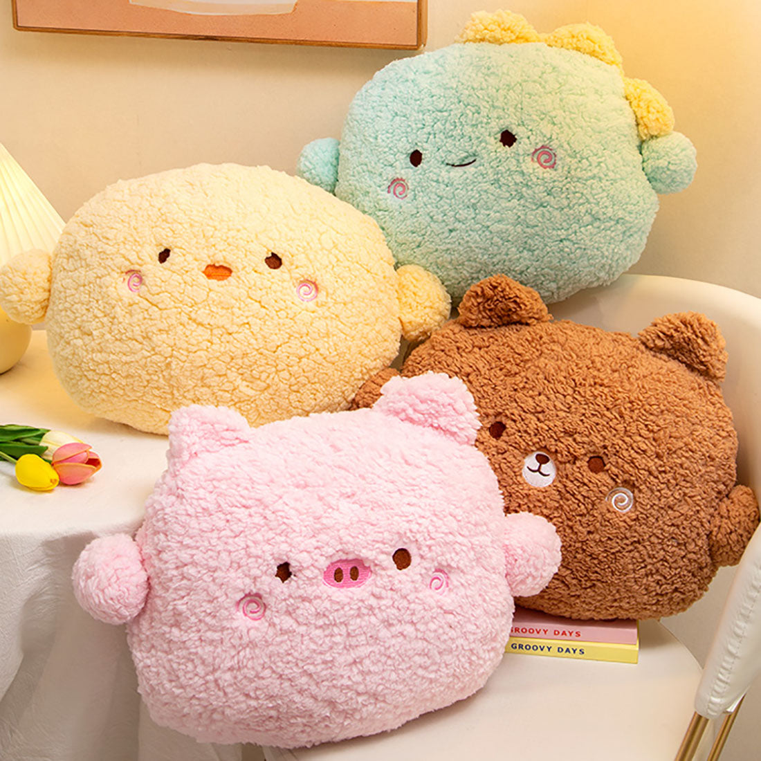 Cute Animal Plush Pillow